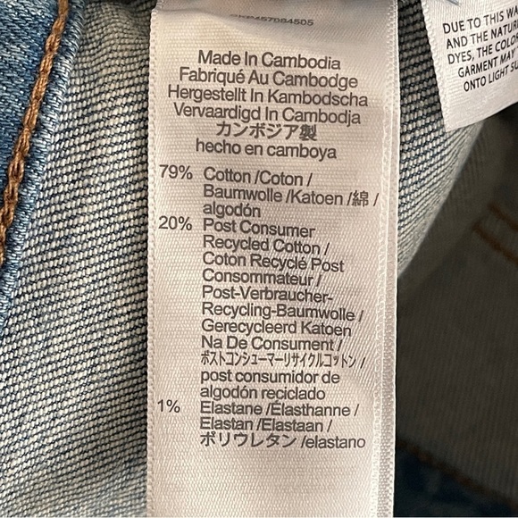 Madewell The Perfect Vintage Jean | Size 32 | Distressed High Rise Magic Pockets - Picture 12 of 13